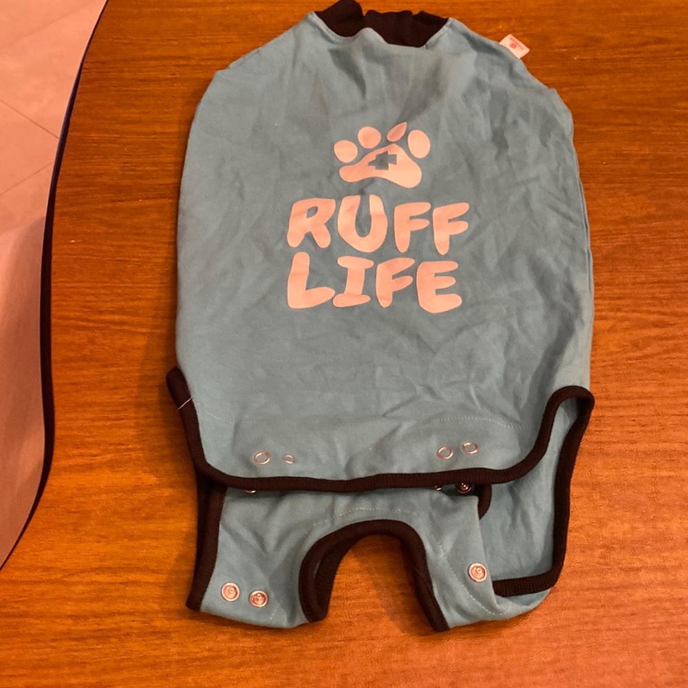 Dog recovery suit